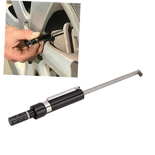 Brake Pad Thickness Gauge Measure Tool with Scale for Brake Shoe Gauge Auto