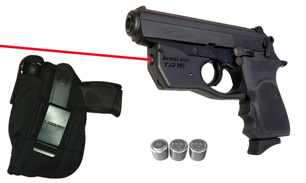 ARMA LASER TR16 RED SIGHT Bersa Thunder .380 Firestorm/CC/22 Combat 83 w/Holster