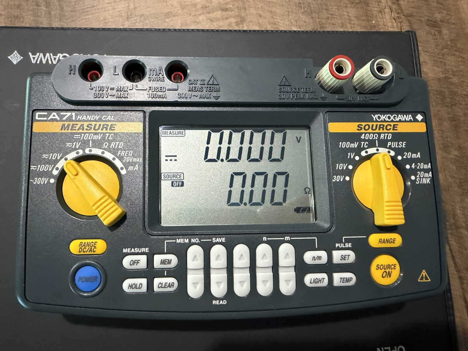 Yokogawa CA71 Handy Cal Multifunction Calibrator Excellent Condition