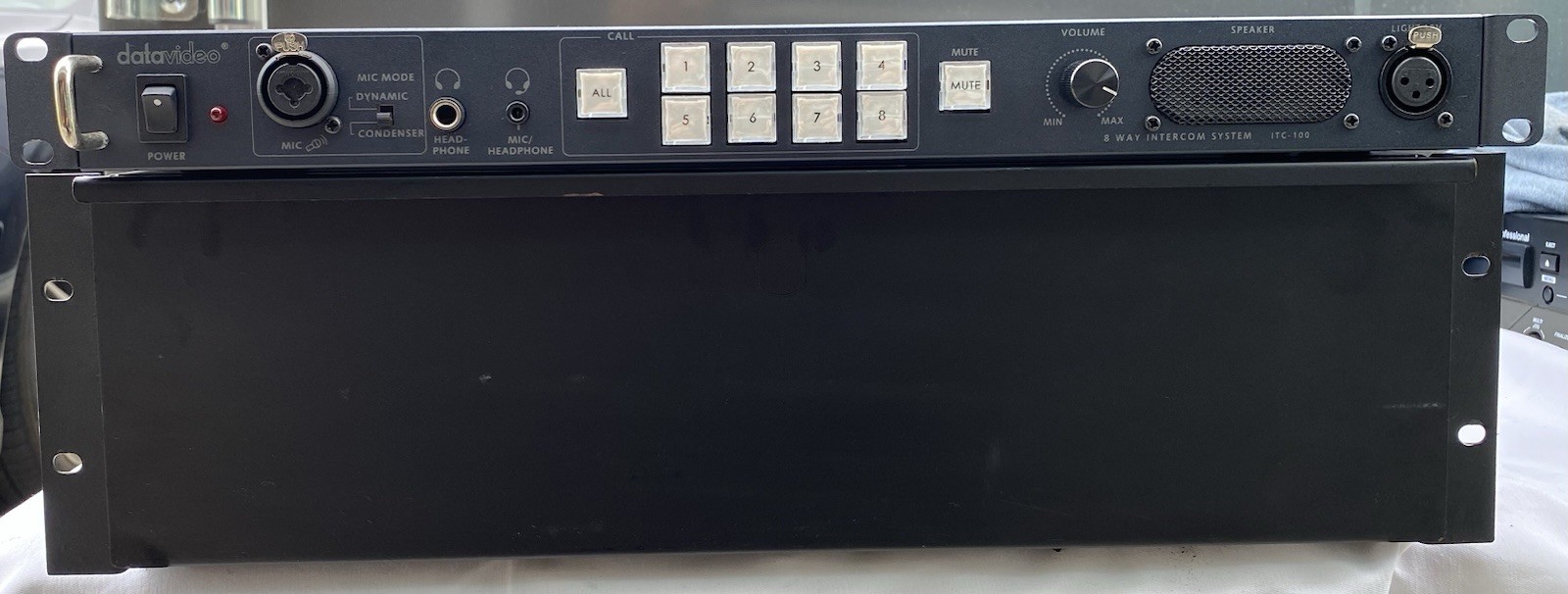 Datavideo ITC100 Wired Intercom System with Headsets Kit