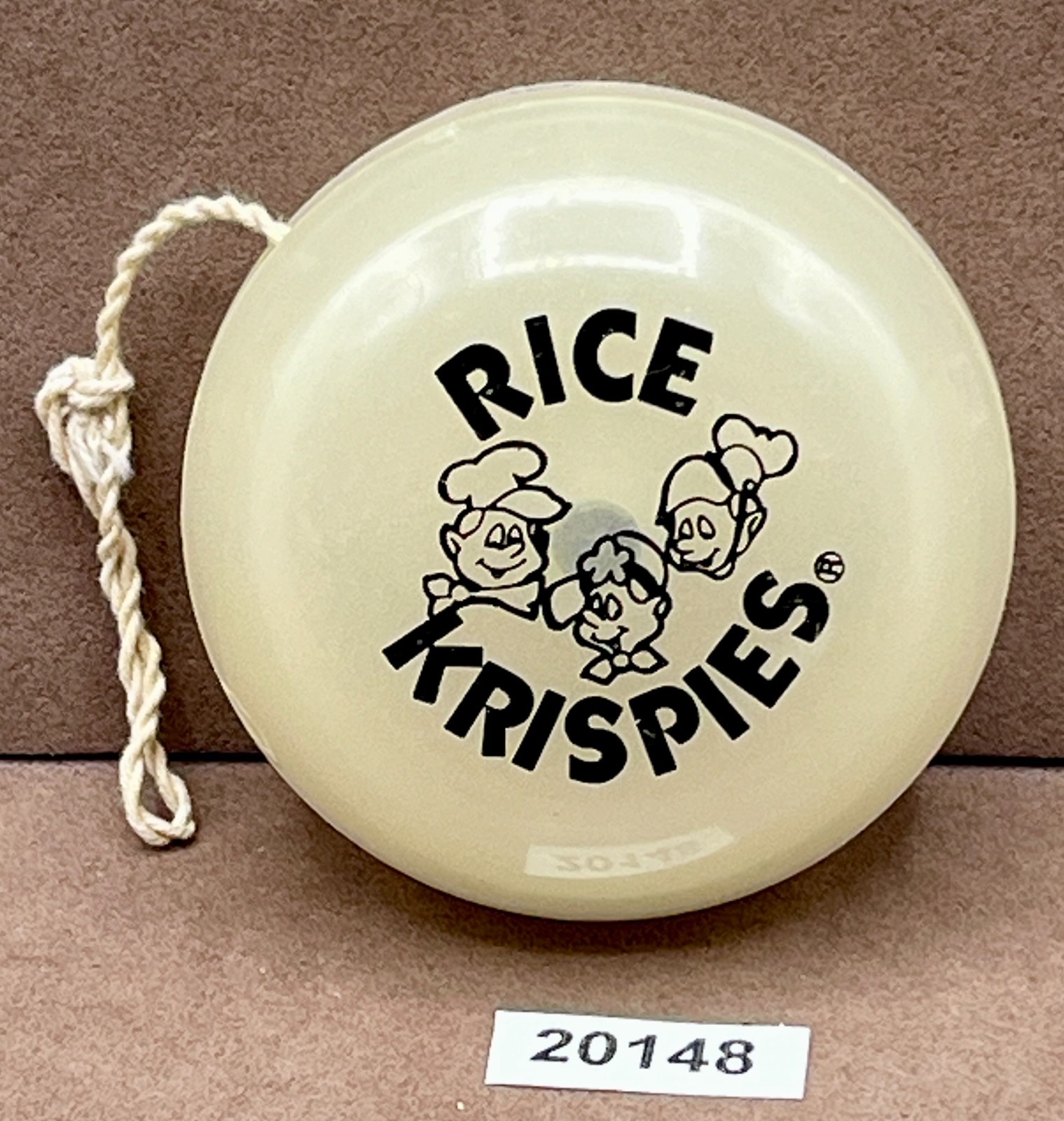 Duncan YO-YO Glow-in-the-Dark Imperial Kellogg's Rice Krispies 1989-------