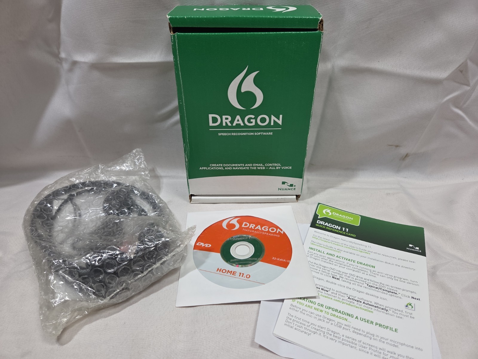 Dragon Naturally Speaking Speech Recognition Software Premium Version Home 11