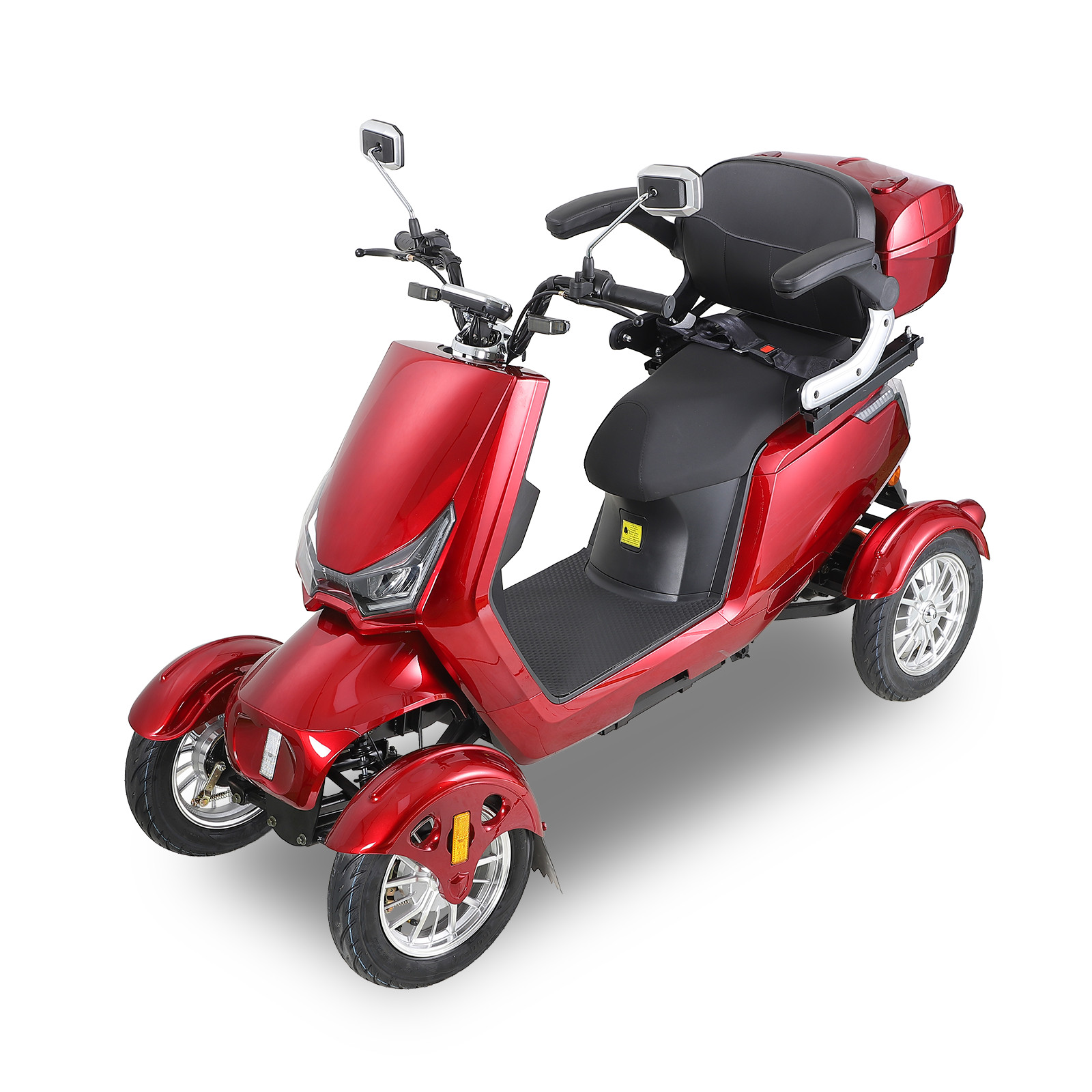 440lbs Mobility Scooter 31mi Range Full LED Safety Features