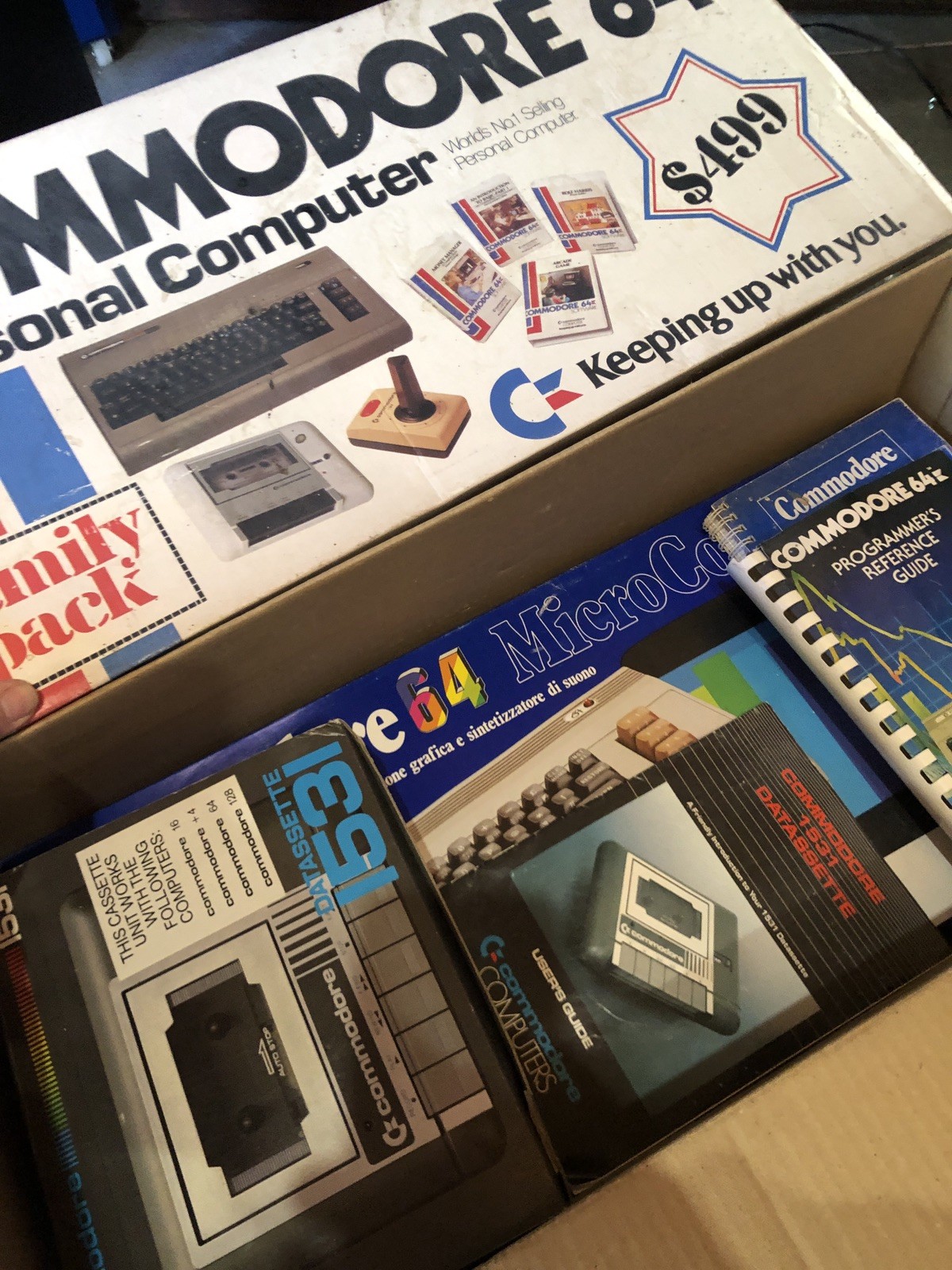 Commodore 64 Family Pack, Original Boxes, Very Good Condition + Printer