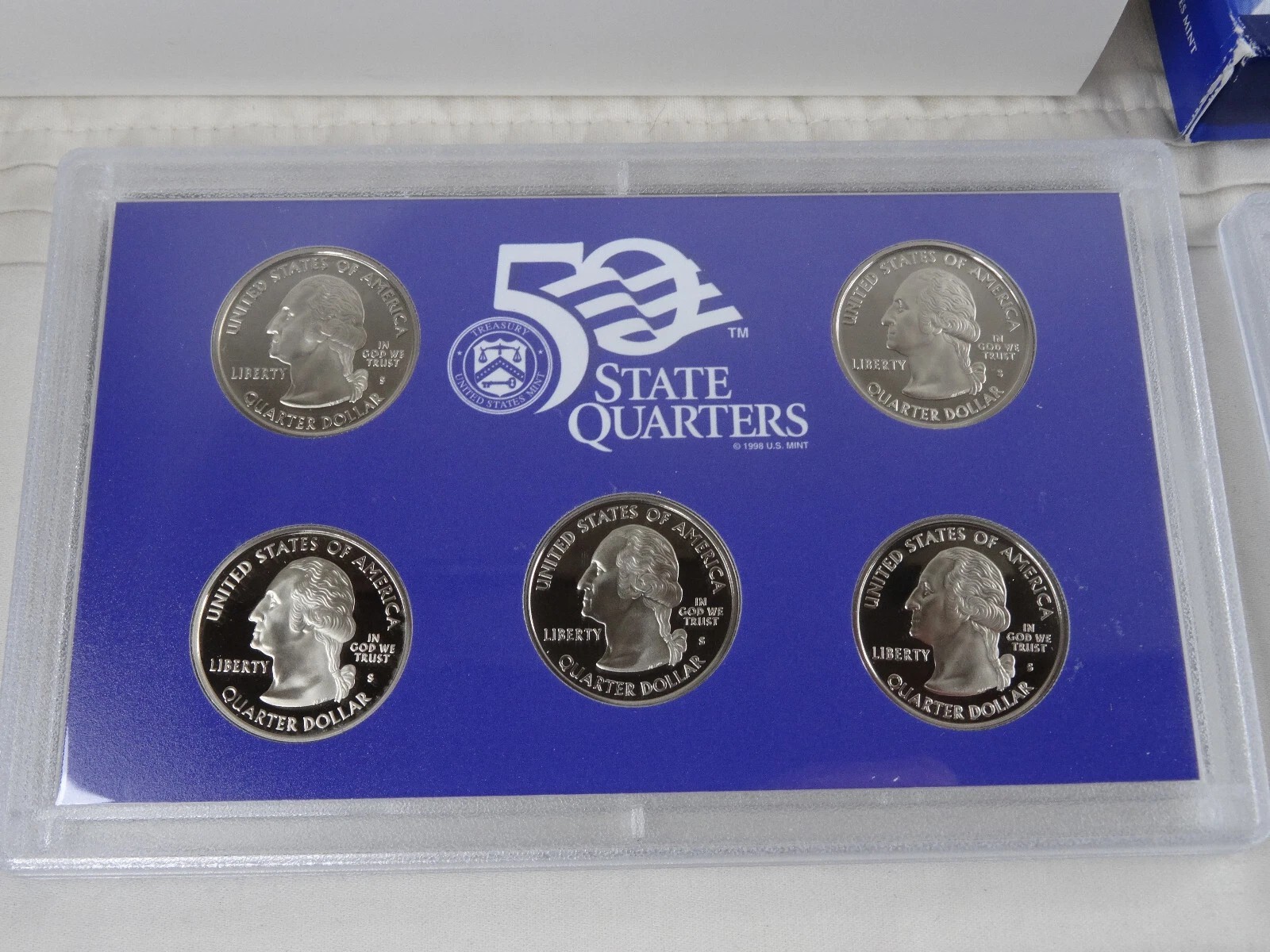 2007-S US Mint Proof Set Original Government Packaging W/COA