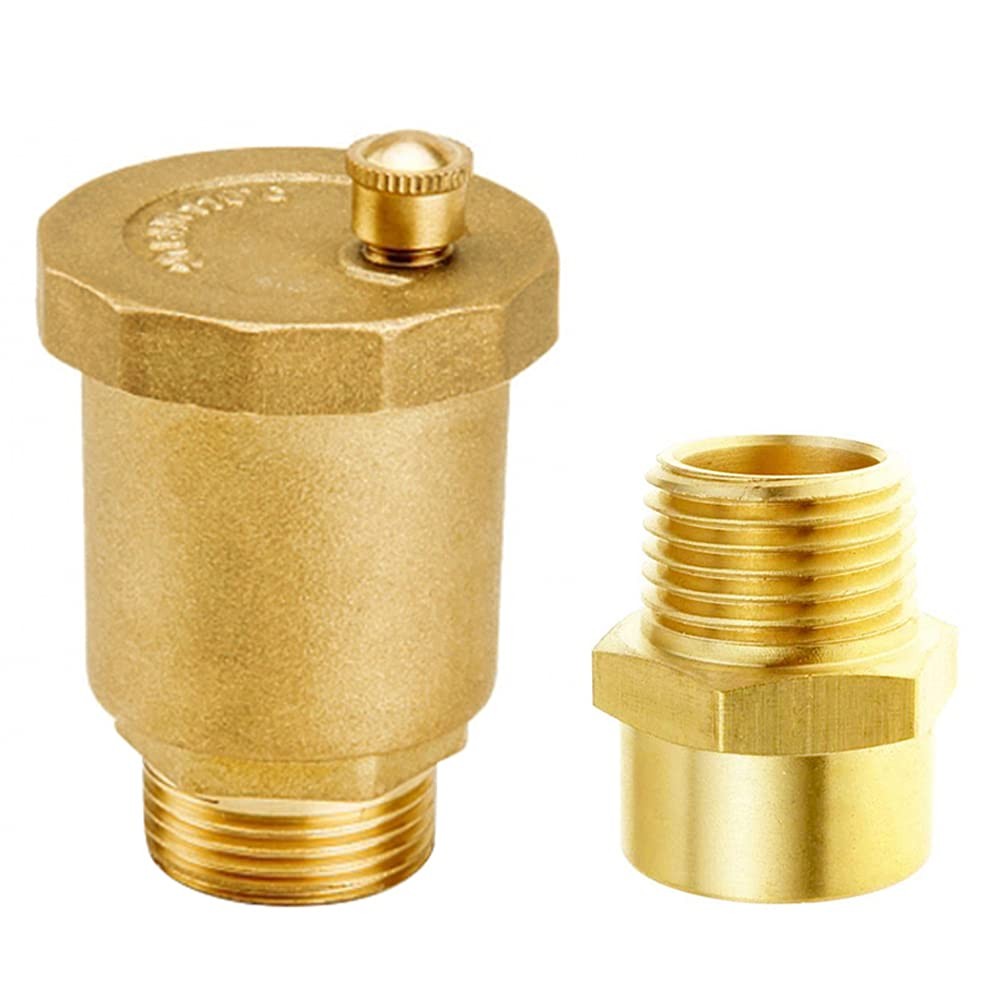 1/2" NPT Male Air Vent Valve Automatic Float Valve Air Release Air