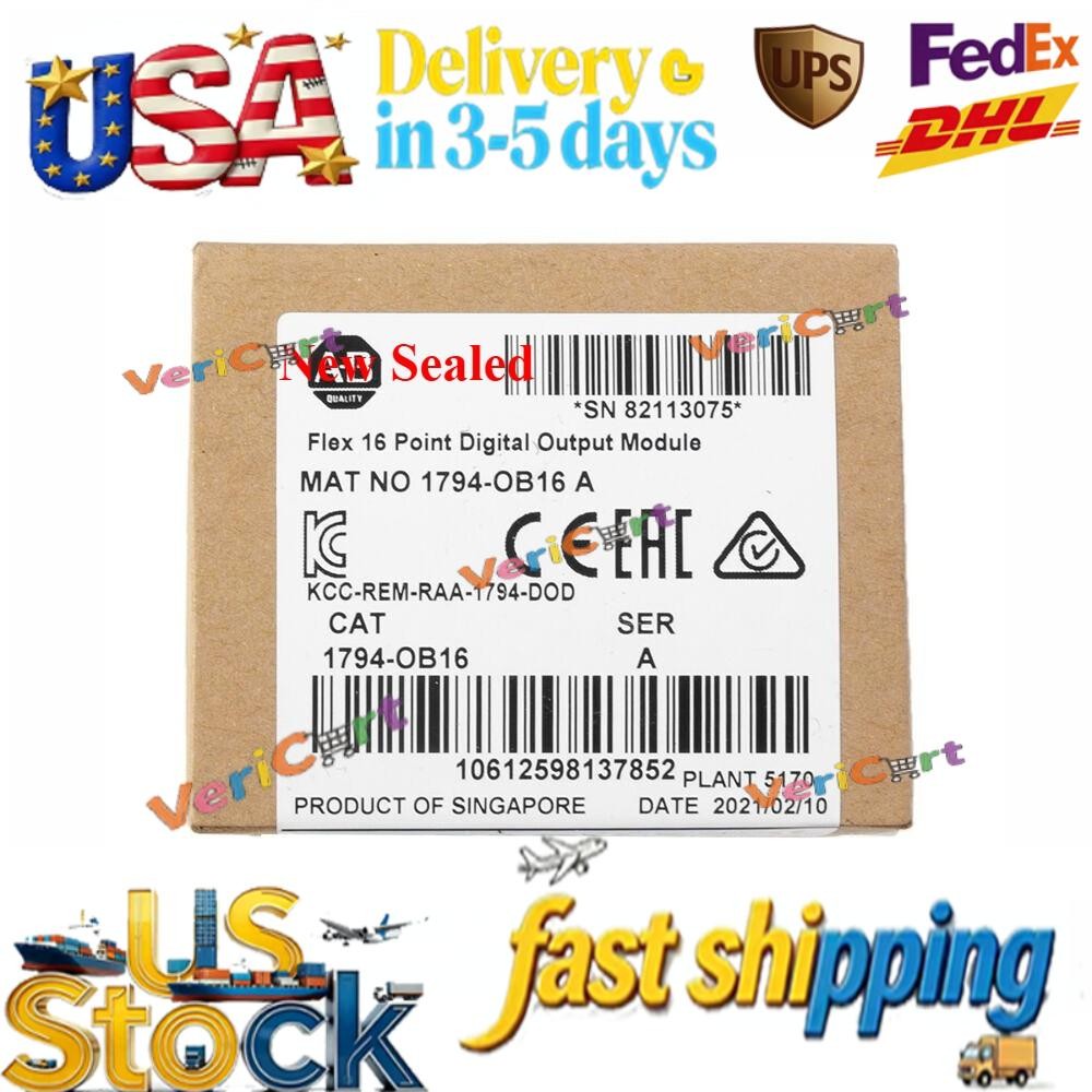 Sealed 1794-OB16 FLEX 16-Point Digital Output Module 1794OB16 NEW