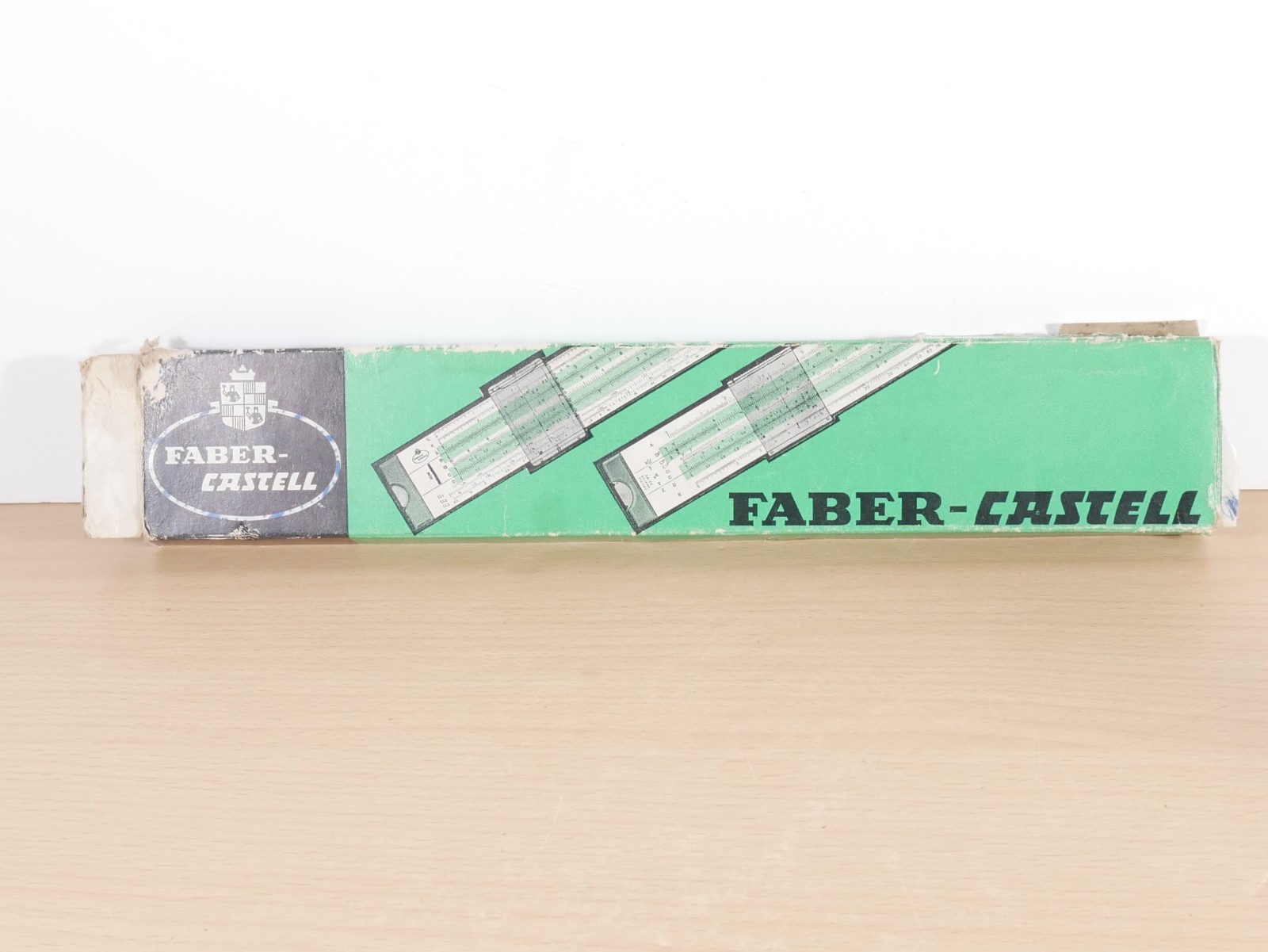 Vintage Slide Ruller Faber-Castell Duplo 52/82 in Clear Case Made in Switzerland