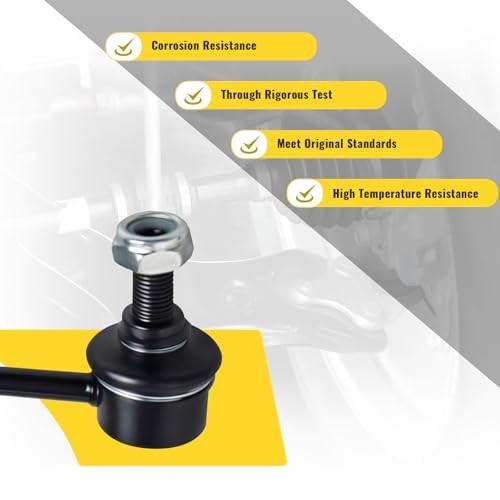 Front Sway Bar Stabilizer Link 2Pcs K80296 Compatible With 14-21 Ma K80296 x2