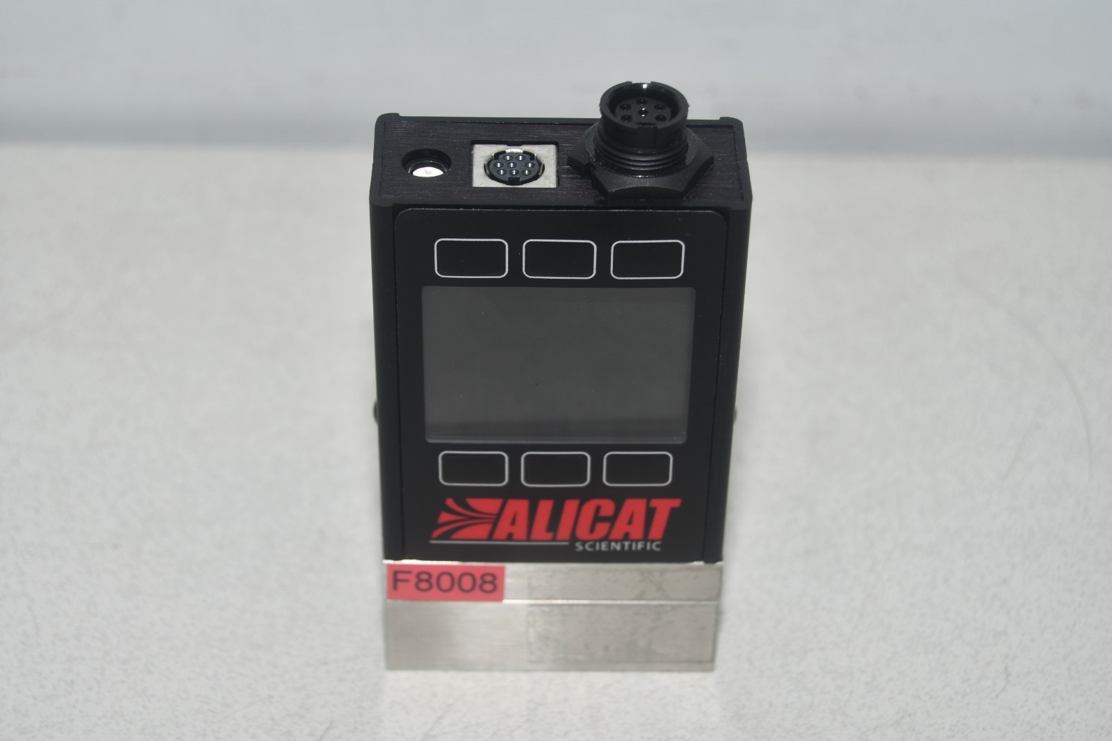 ^ Alicat PAS-1PSIG-TFT-I/5P Range: 30 cmH2O Flow Controller #X8341