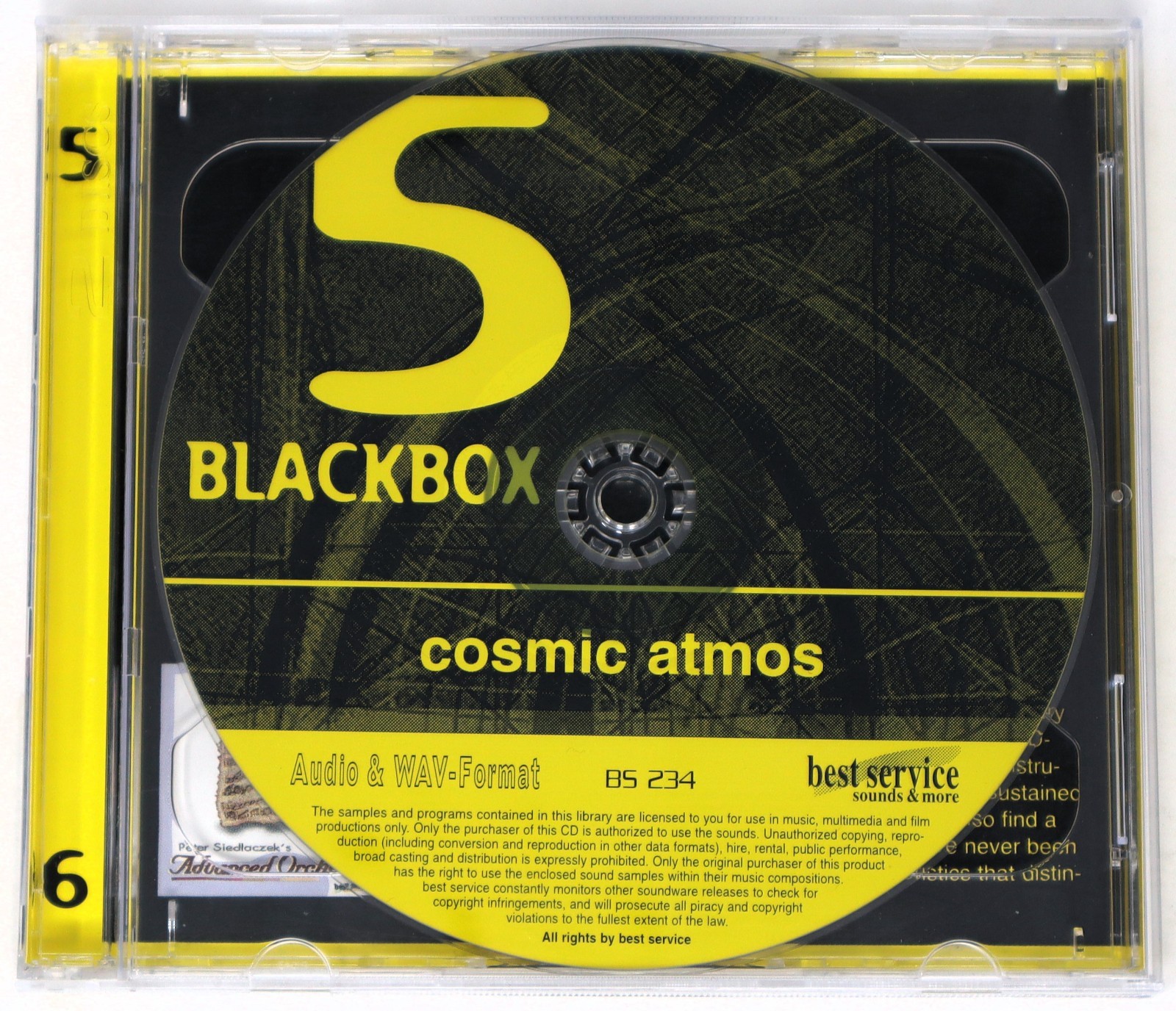 Best Service Black Box Cosmic Gold Sample/Sound Library/Sampling 9 CD Box Set