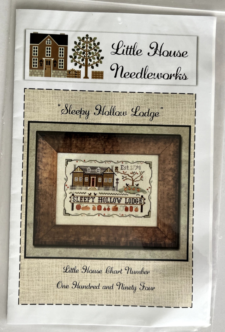 Little House Needleworks "Sleepy Hollow Lodge" Cross Stitch Pattern