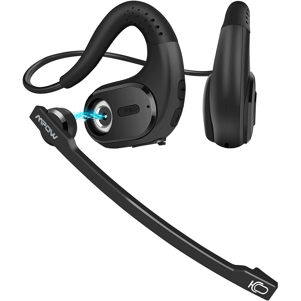 Mpow Bluetooth Headset & Magnetic Mic Wireless Sport Headphone Bone Conduction