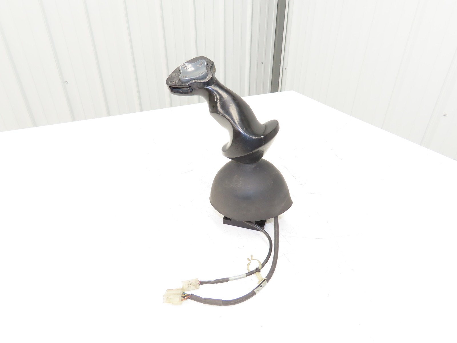 Hyster Control Handle Joystick Removed From N30XMR2 Stand On Forklift