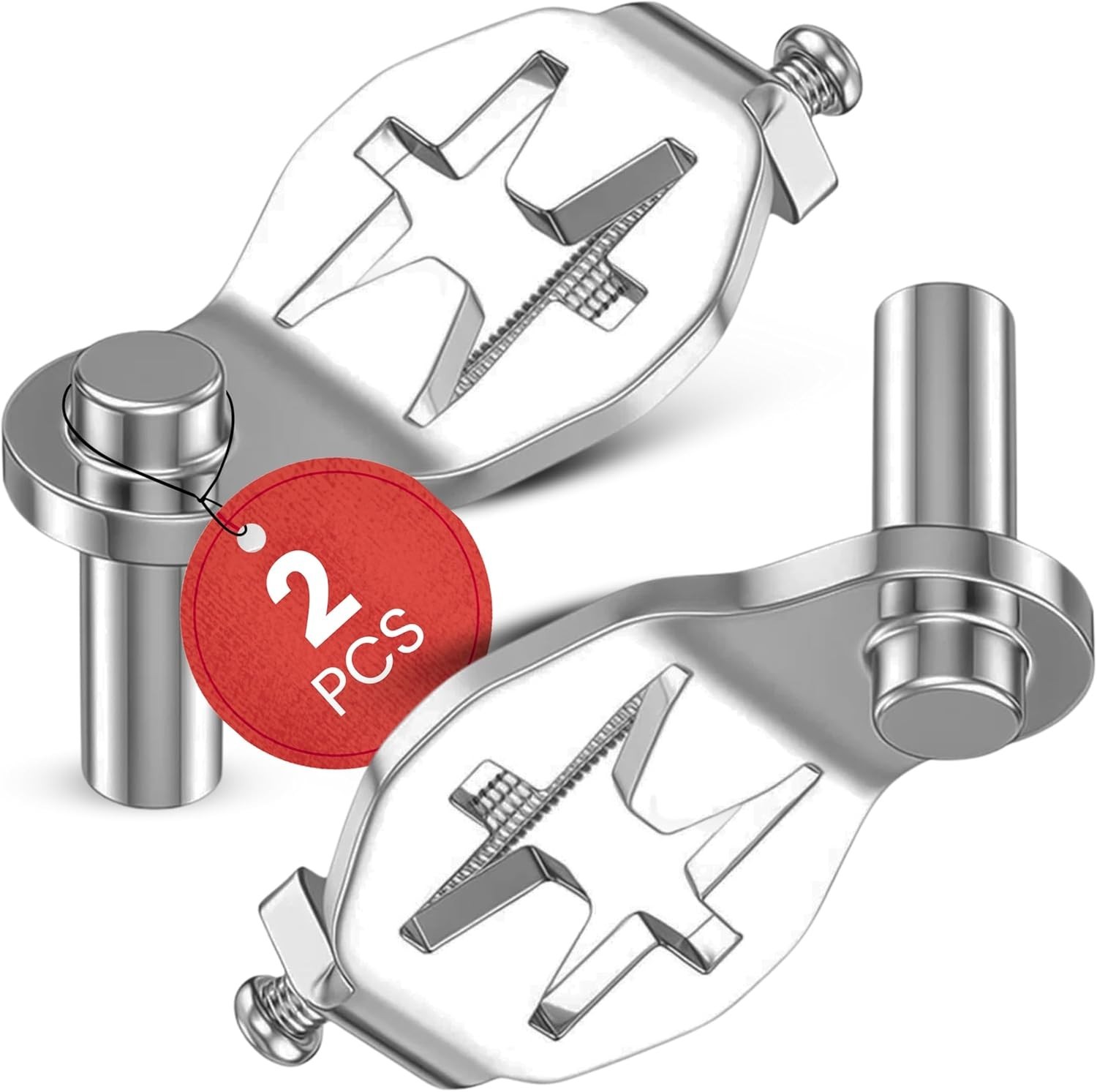 Premium 2 Packs T-Post Gate Hinge Pins - Heavy Duty Gate Hanger, Hang a gate ...