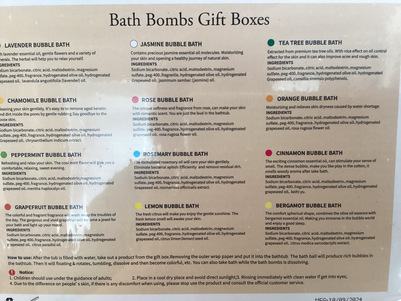 Great Valentines Gift Pack 12pcs Bubble Spa Bath Bombs Perfect Luscious Gift set