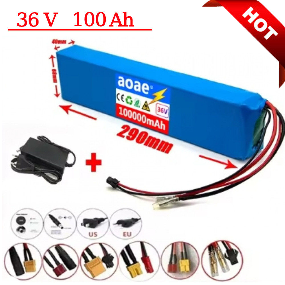 36V 10S3P 100Ah Rechargeable Li-lon Battery Pack Power Battery For Electronics