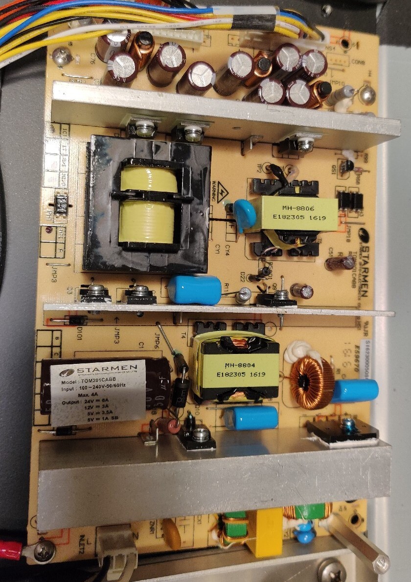 TOM201CABB POWER SUPPLY Mail In Repair Service for            SKYVUE NXG DS-4650