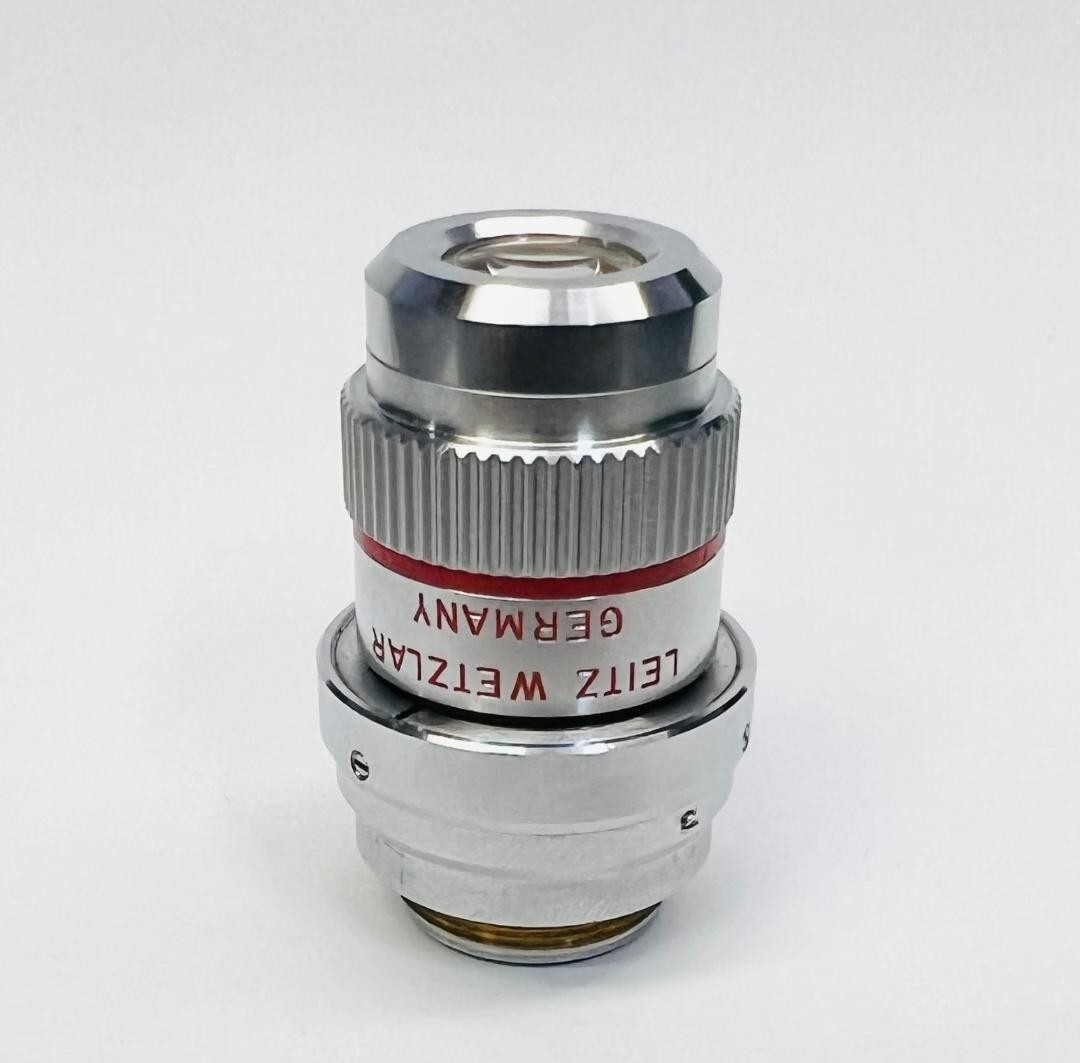 Leitz NPL 5X/0.09 P Microscope Objective Lens Infinity Corr. ICR Polarizing DIC