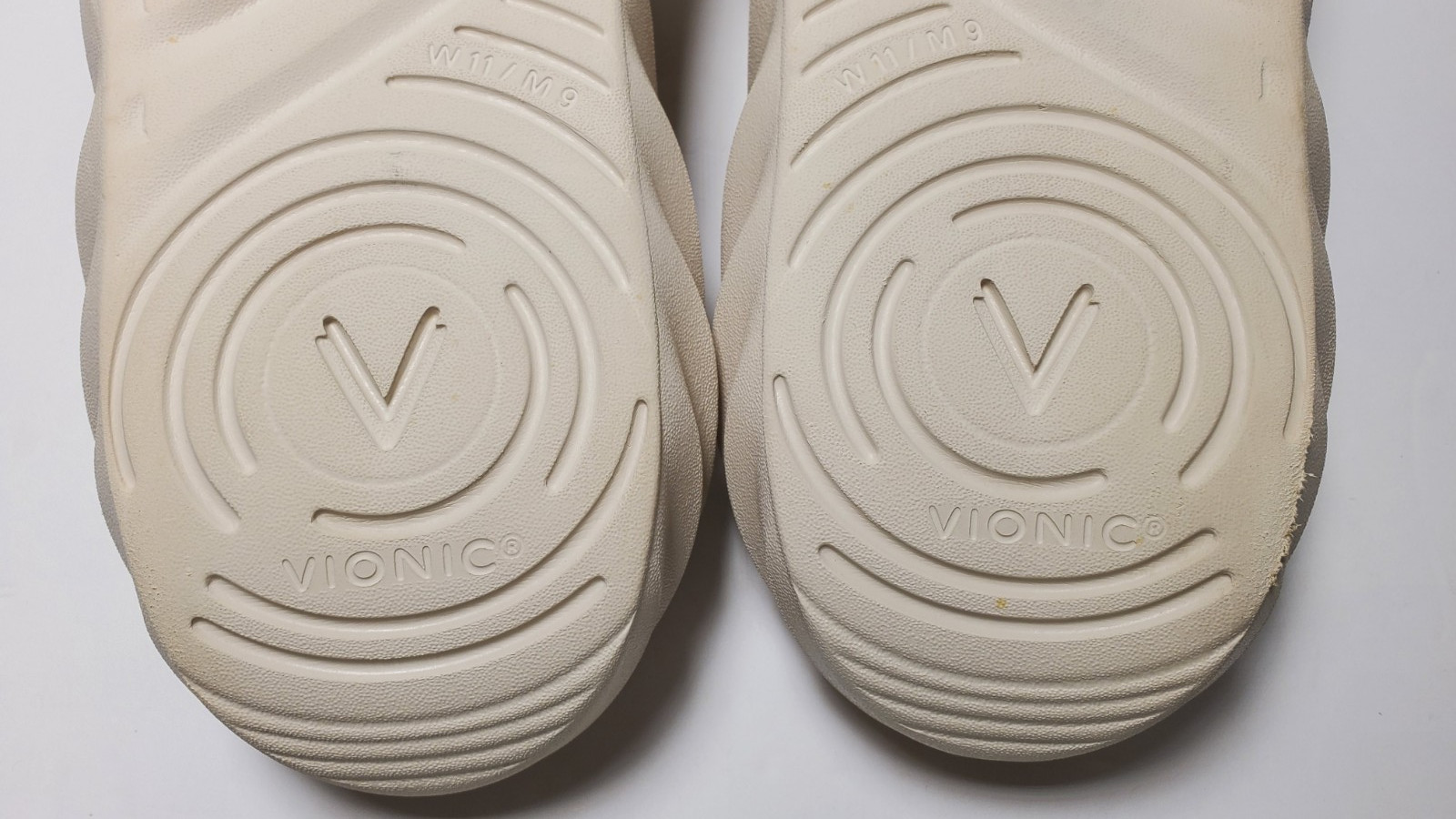 Vionic Tide RX Unisex Cushioned Orthotic Sandal Cream Size Men 9 Women 11
