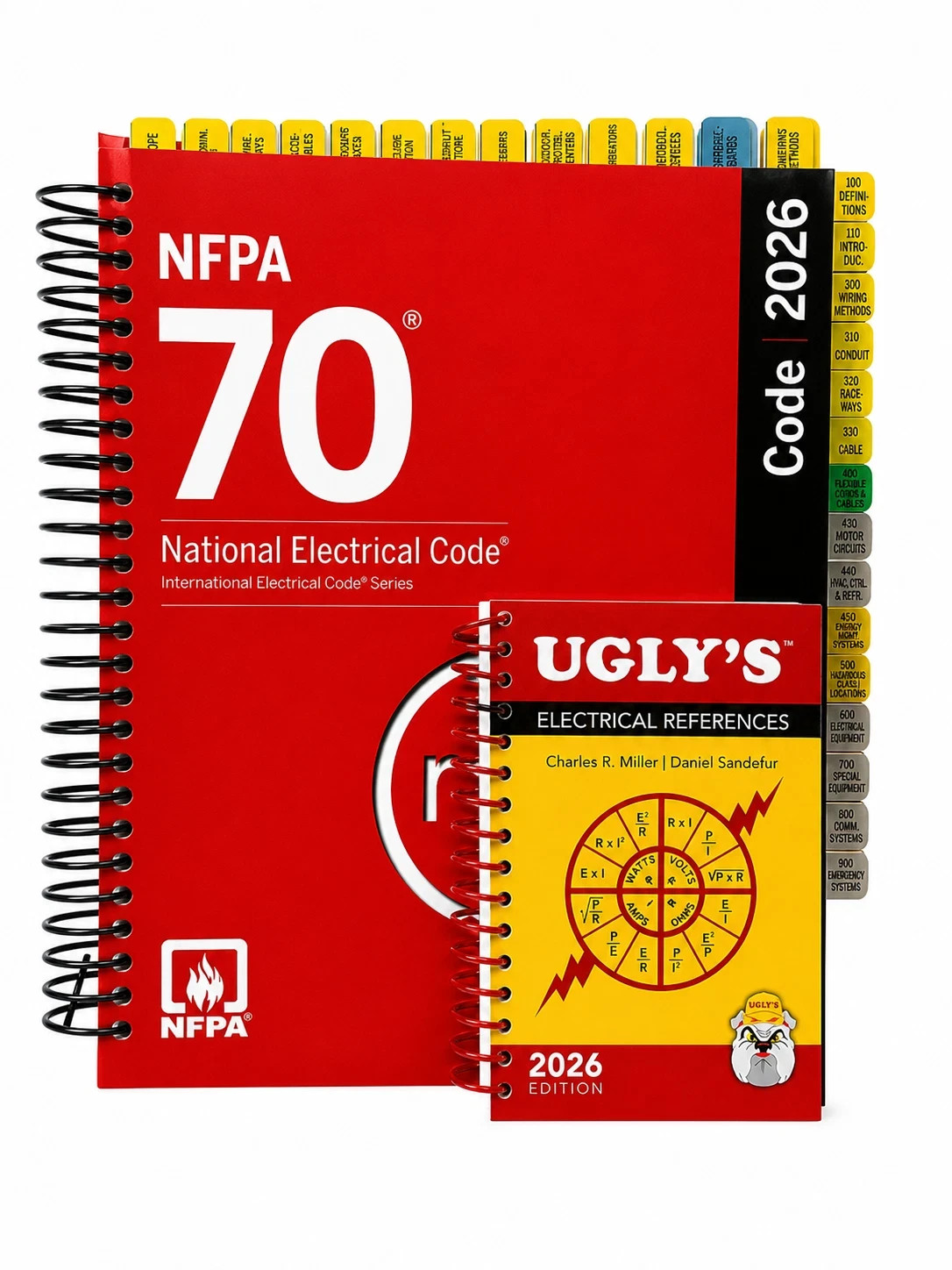 National Electrical Code 2026 Spiral bound NFPA 70 Pre Tabbed & Ugly's Reference