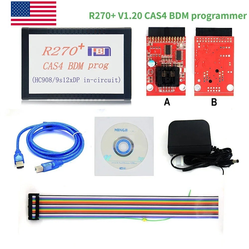 High-quality R270+V1.20 CAS4 BDM Programmer fit for BMW R270 CAS4 BDM Programmer