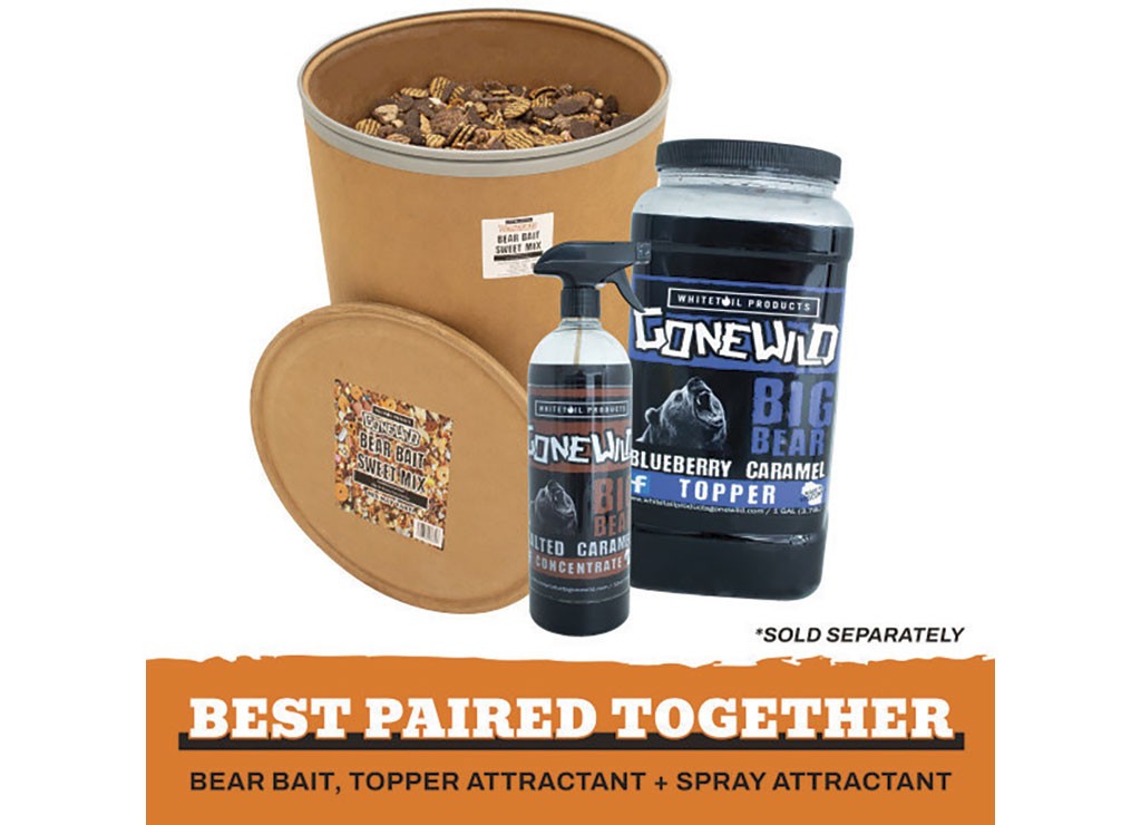 Whitetail Products Gone Wild 6306 Bear Bait Sweet Mix 55gal Barrel