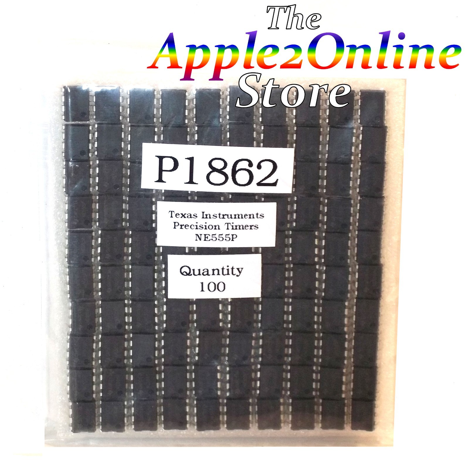 ✅ 🍎 BRAND NEW 100 NE555P DIP-8 NE555 Precision Timers