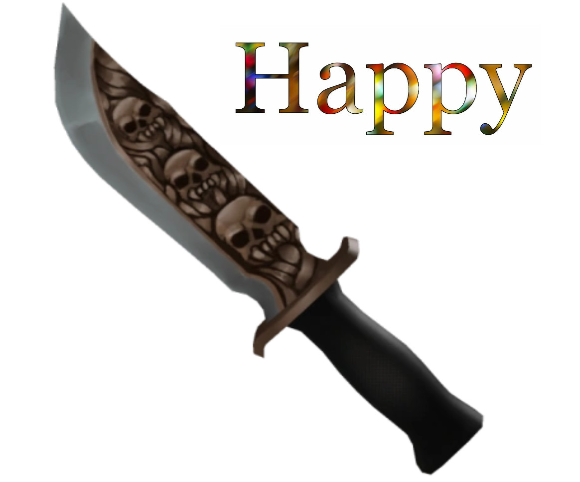 SKULLS LEGENDARY KNIFE❤️🖤FAST DELIVERY❤️🖤MM2 MURDER MYSTERY 2 R0BL0X