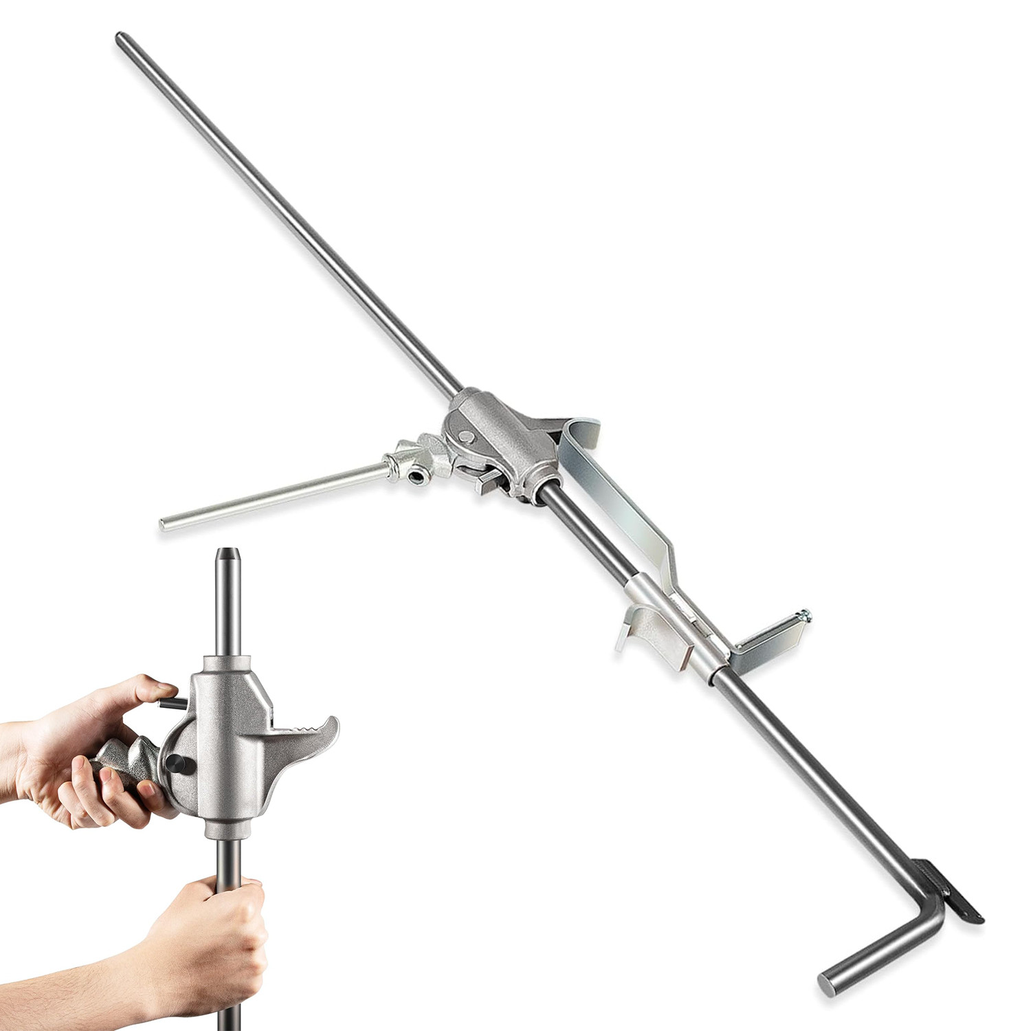 Versatile 77043 for Monkey-On-A-Stick Friction Jack Set 55" Solid Alloy Rod Tool