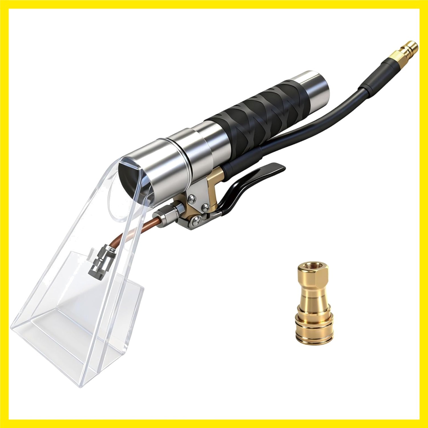 Carpet Extractor Hand Wand For Car Detailing and Upholstery Cleaning Closed S...