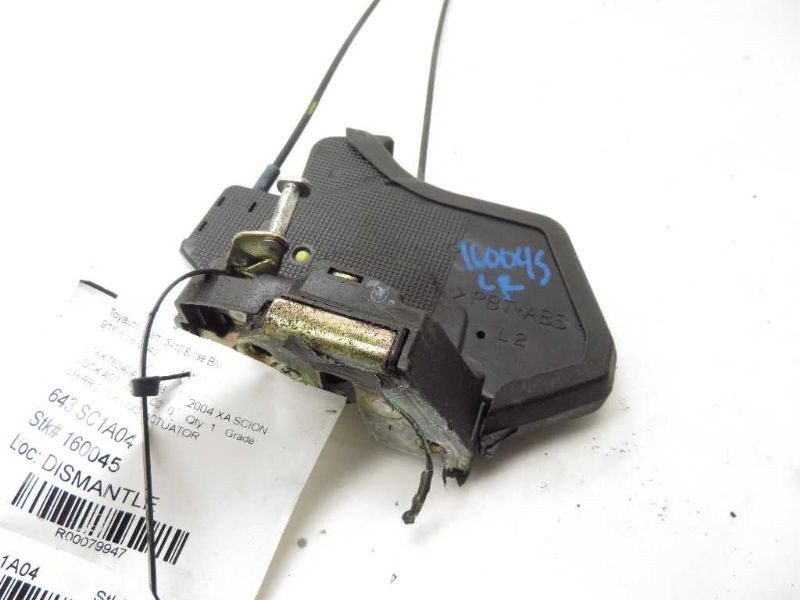 2004 SCION XA DRIVER SIDE REAR DOOR LOCK ACTUATOR ASSEMBLY