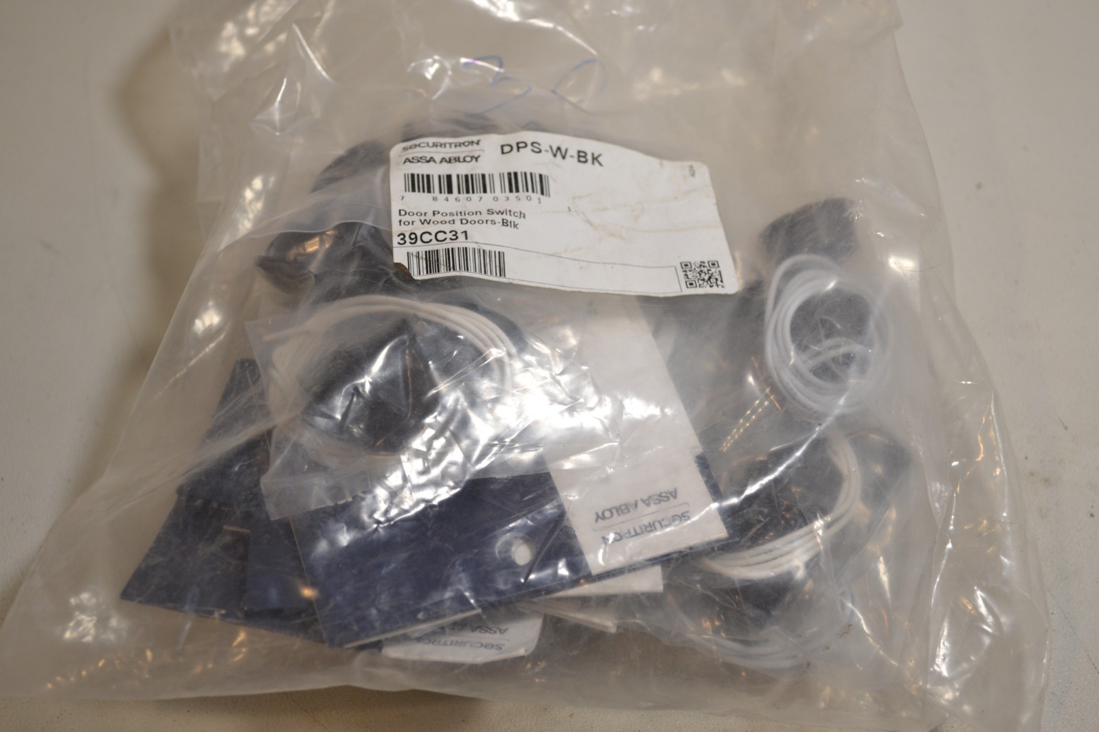 Set Of 11 ASSA ABLOY DPS-W-BK Black Door Position Switch For Wood Doors