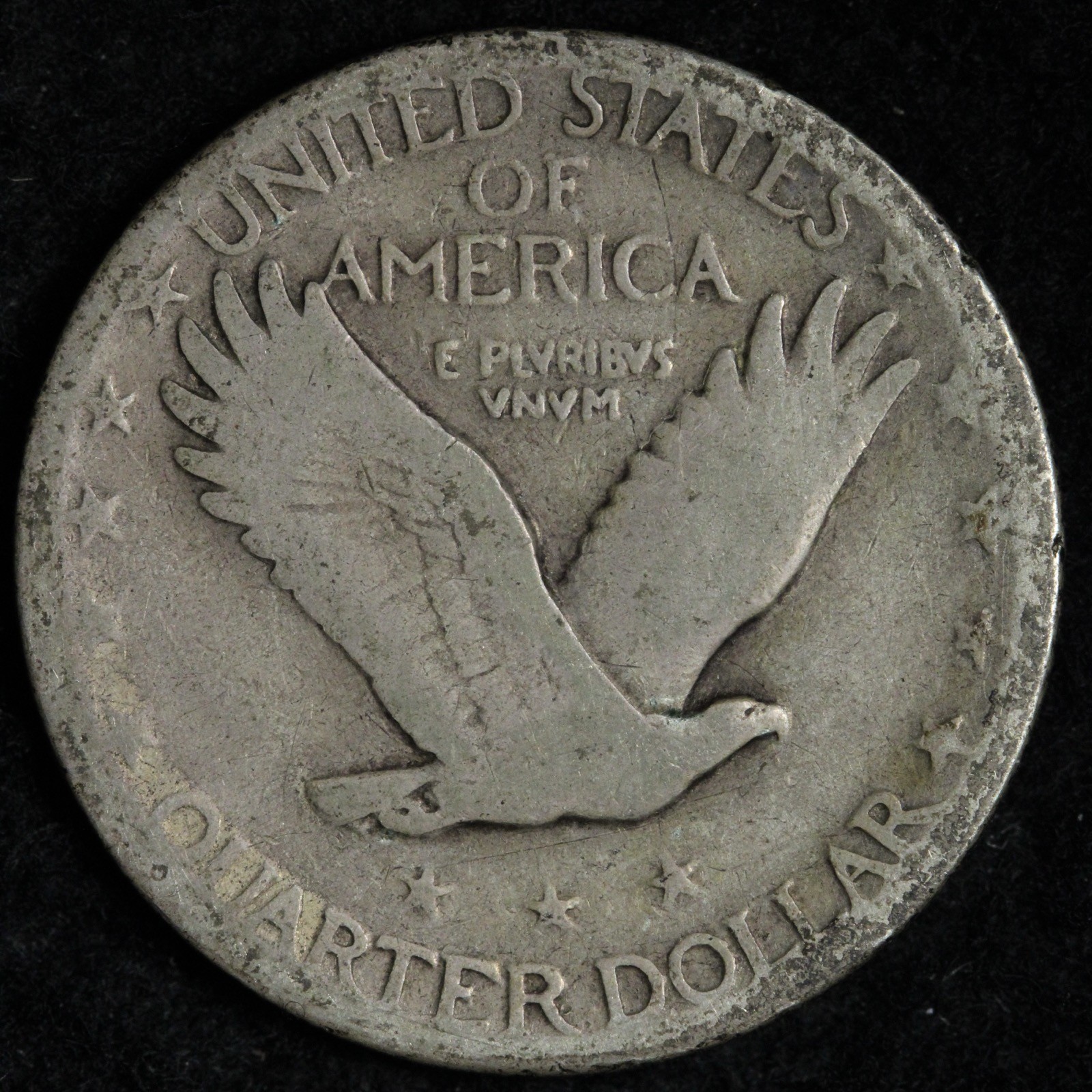 1928-S Standing Liberty Silver Quarter GOOD E296 TGL