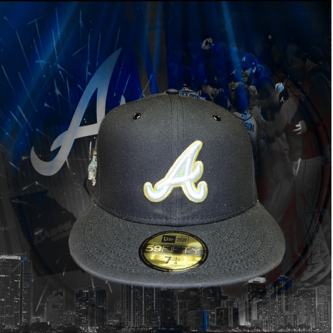 New Era Fitted 7 1/4, with Side Patch
