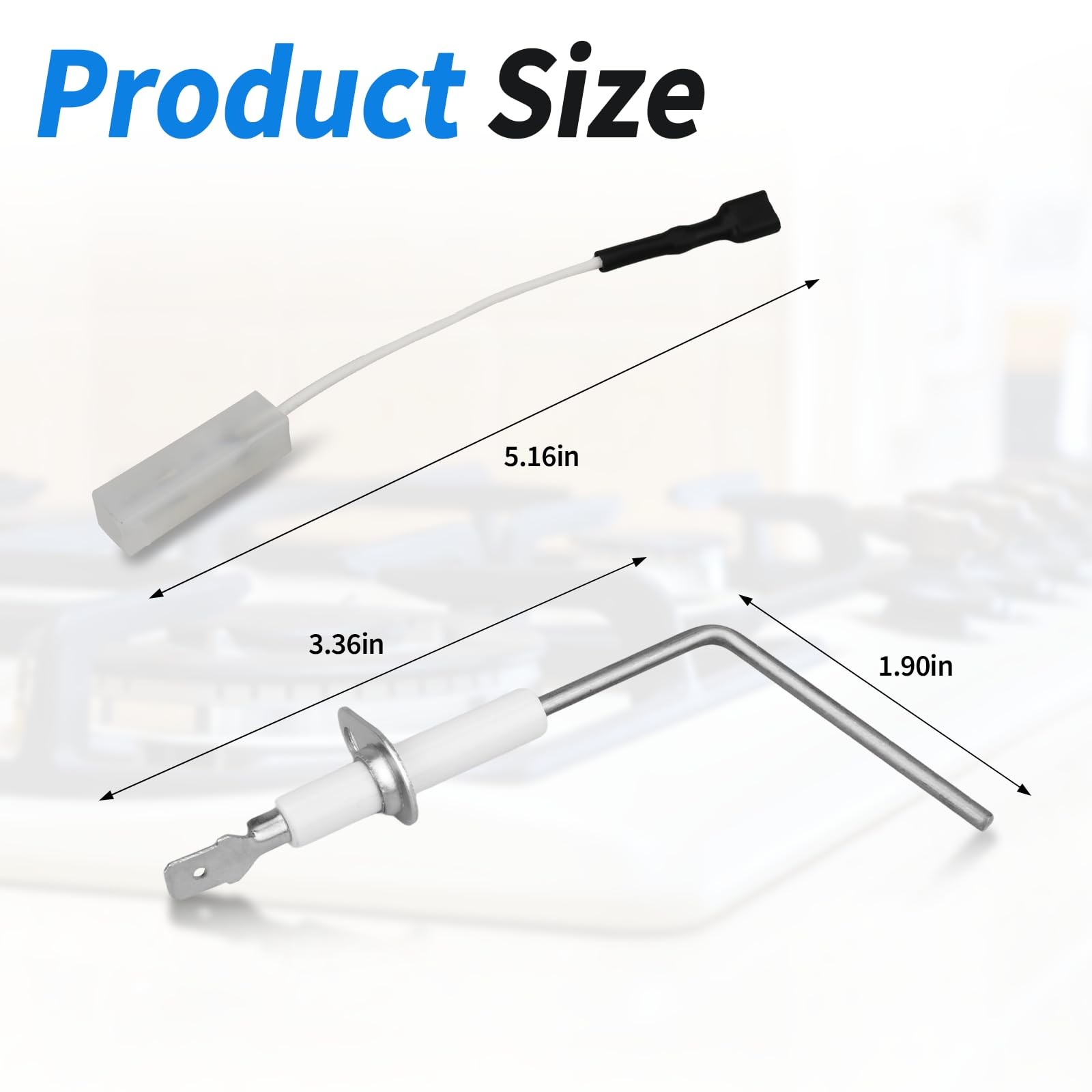 LH680014 LH680534 Furnace Flame Sensor Rod Furnace Flame Sensor Replacement P...