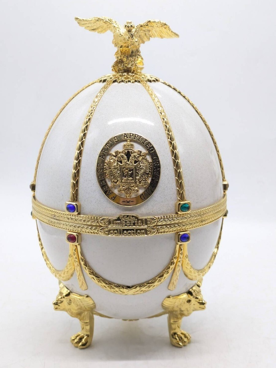 Ladoga Imperial Collection Vodka Empty Bottle Imperial Egg  [PEARL]