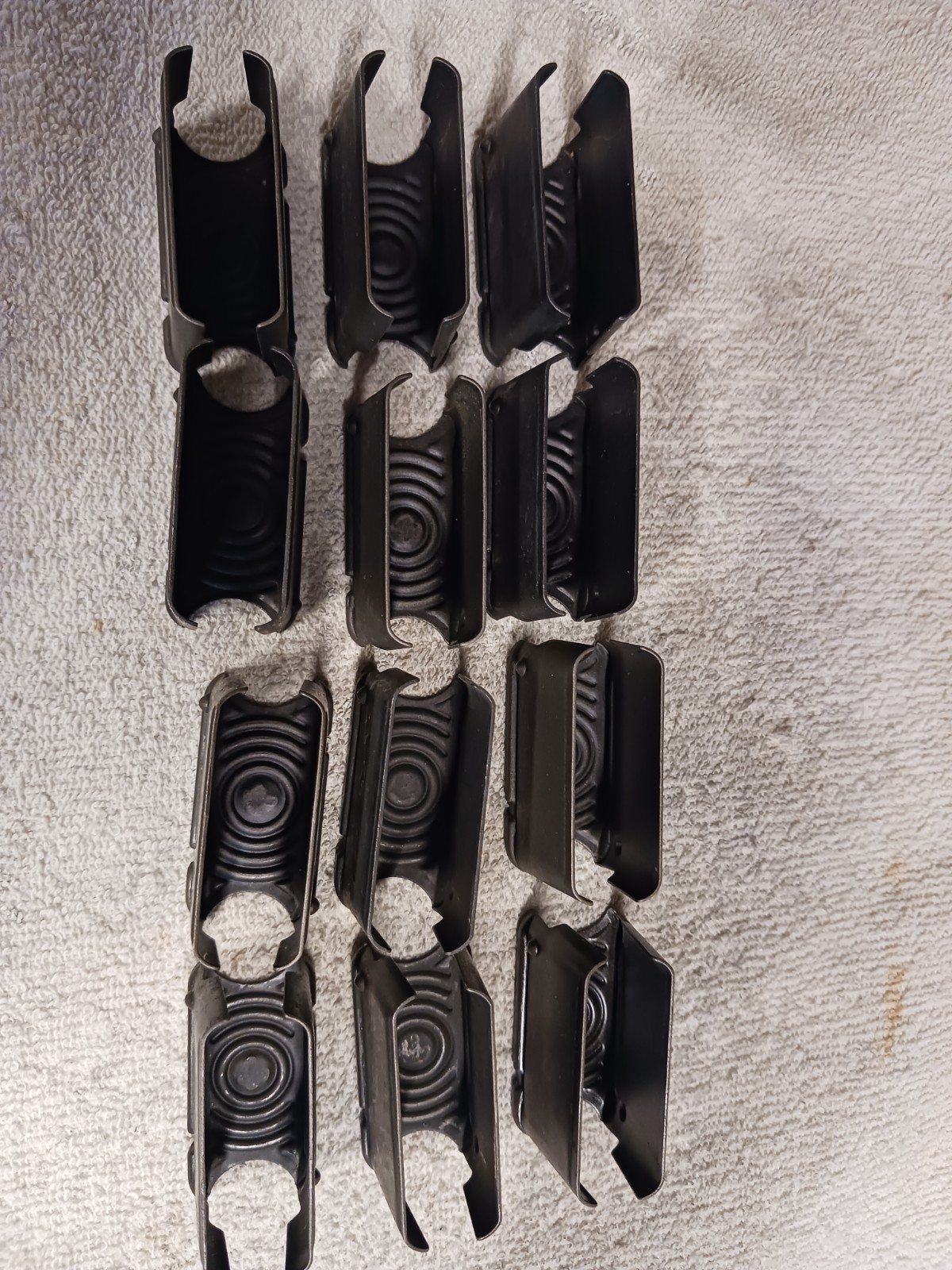 12 used USGI M1 Garand Enbloc clips 8 round Random Makers
