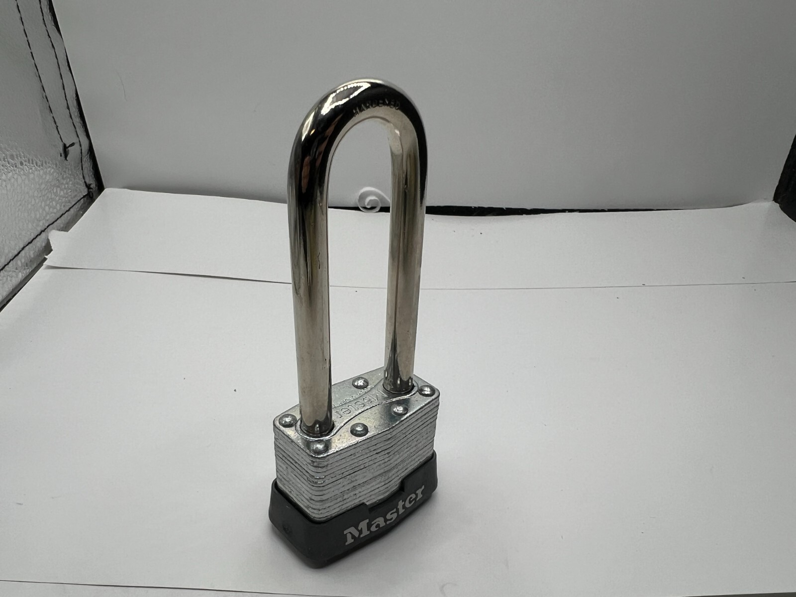 Master Lock Genuine OEM Padlock Keyed Alike Long Shackle Rectangular 1KALJ 3T976