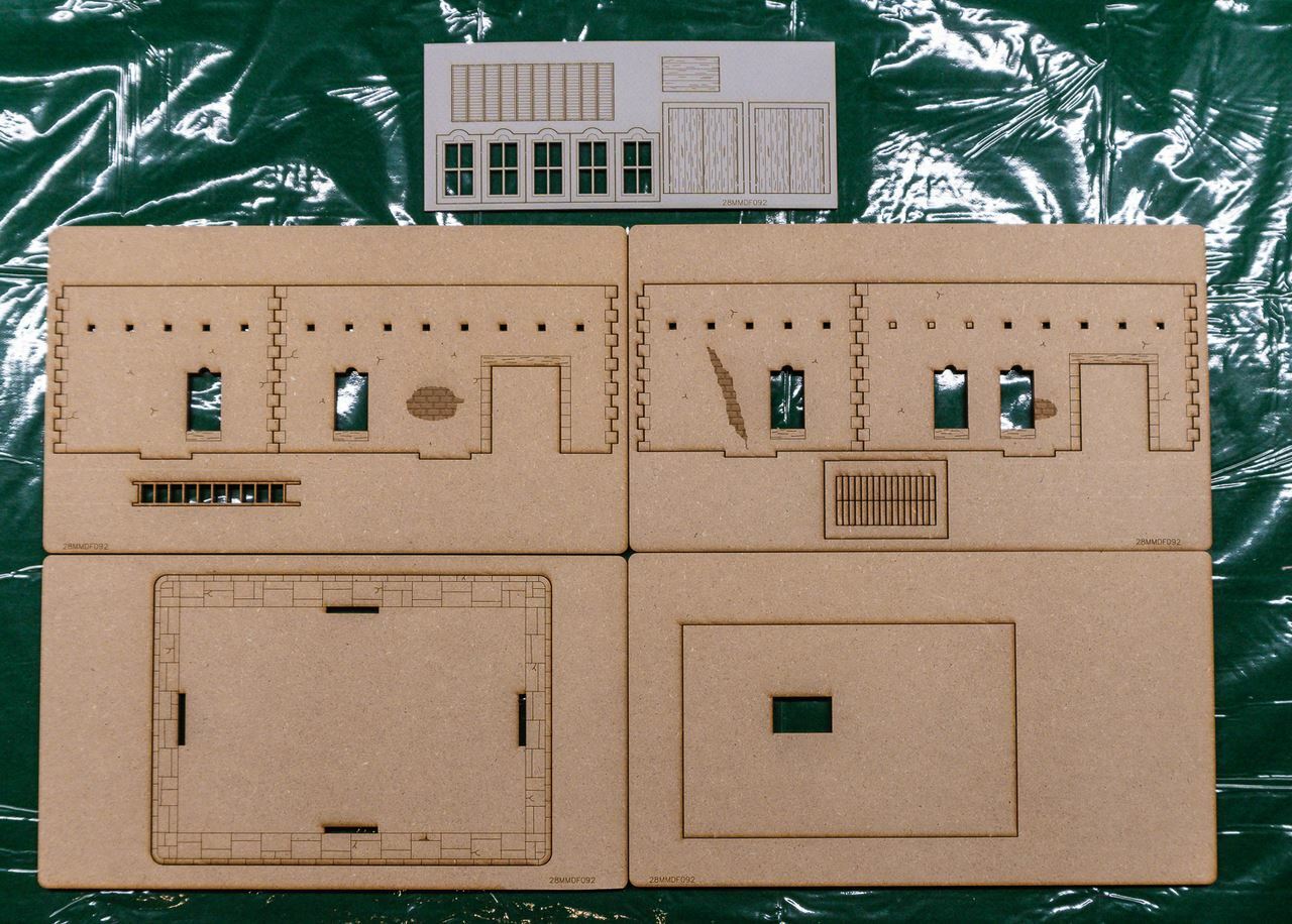 28mm Middle Eastern Building - 28MMDF092