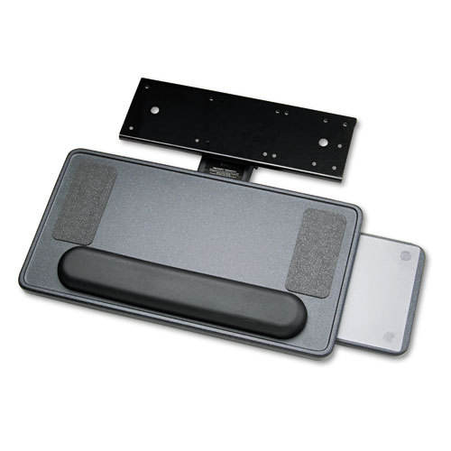 Safco Ergo Comfort Articulating Keyboard Mouse Platform 2139