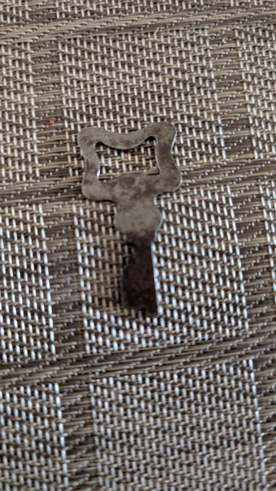 Vintage Flat Steamer Key.  No Stamping