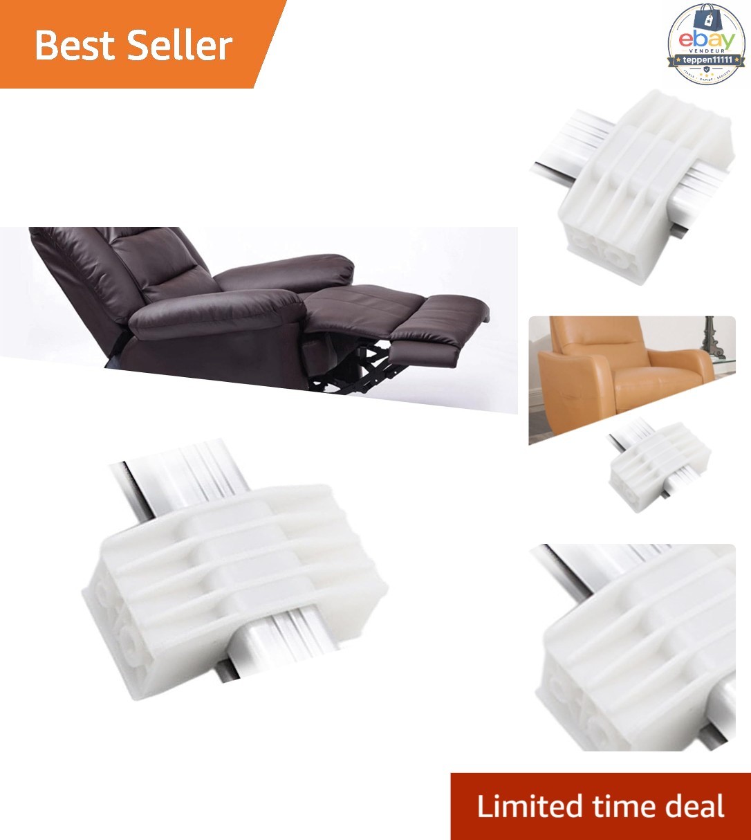 Electric Linear Actuator Slide Block for Power Recliner Lift Chairs