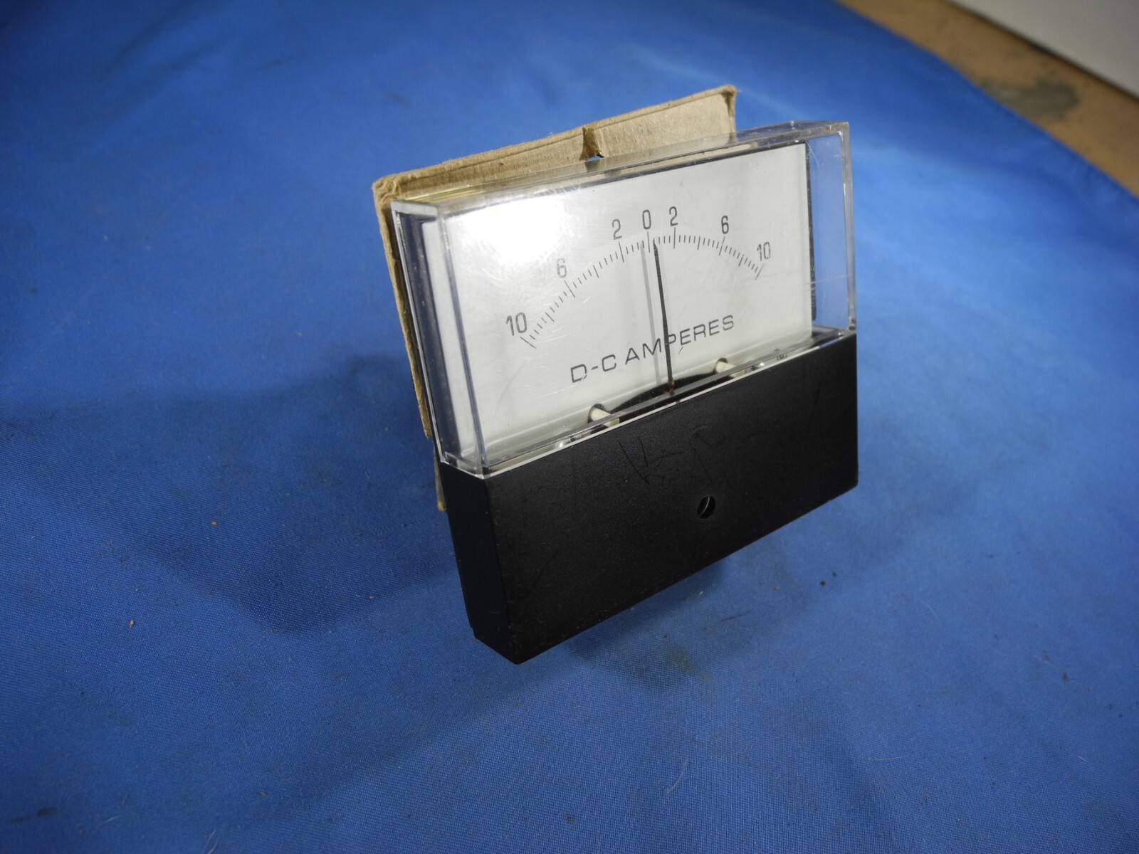 GENERAL ELECTRIC PANEL METER 10-0-10 DC AMPERES 8505 251-2