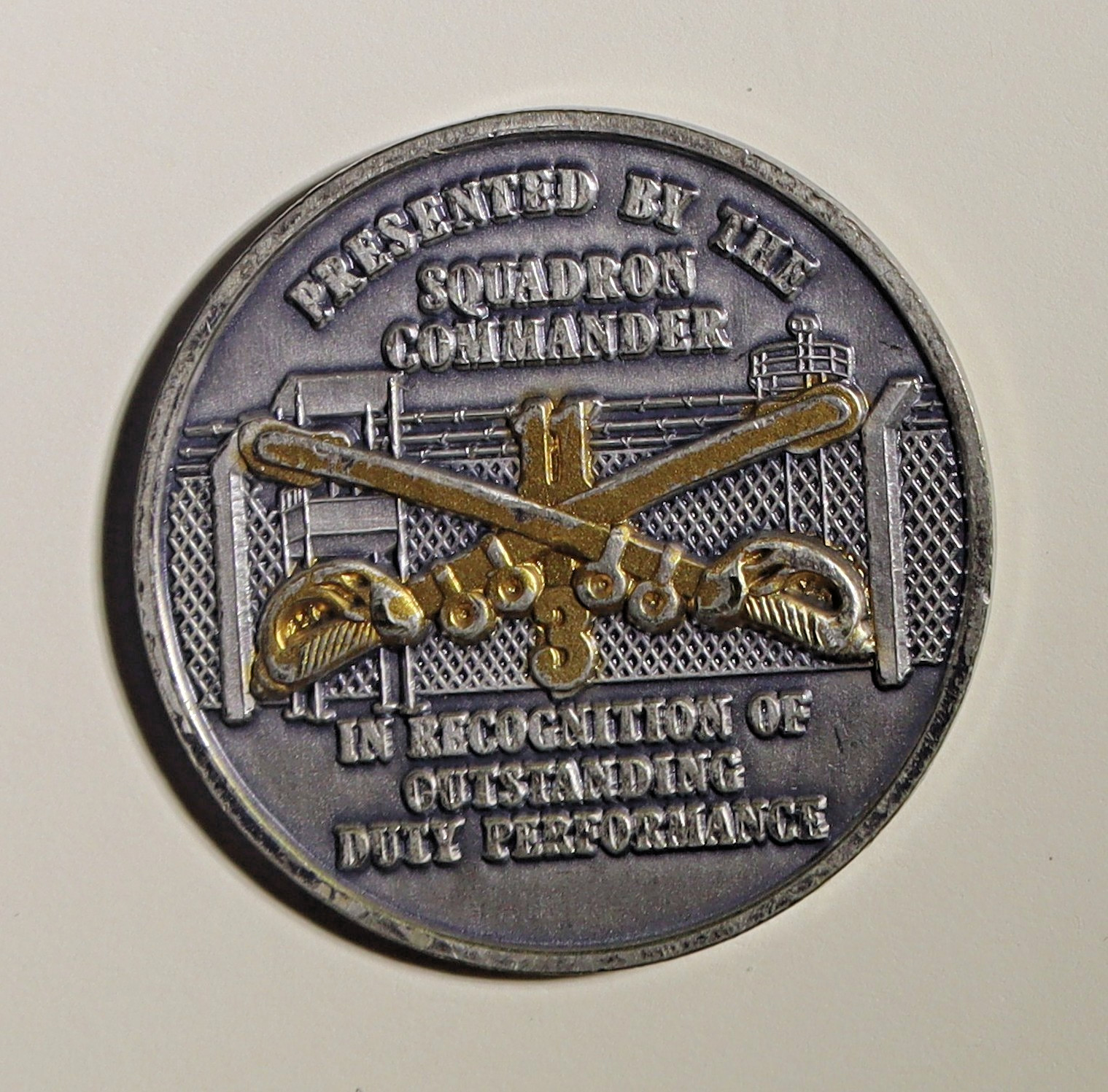 Commander 11th Armored Cavalry 3rd Squadron Army Challenge Coin