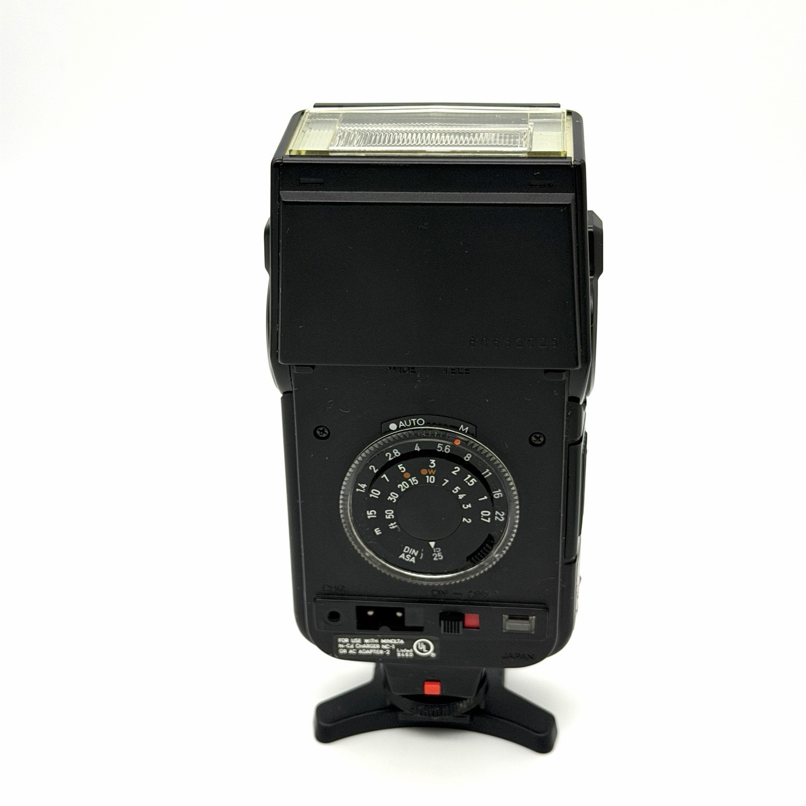 Minolta Auto 28 Flash; tested and working