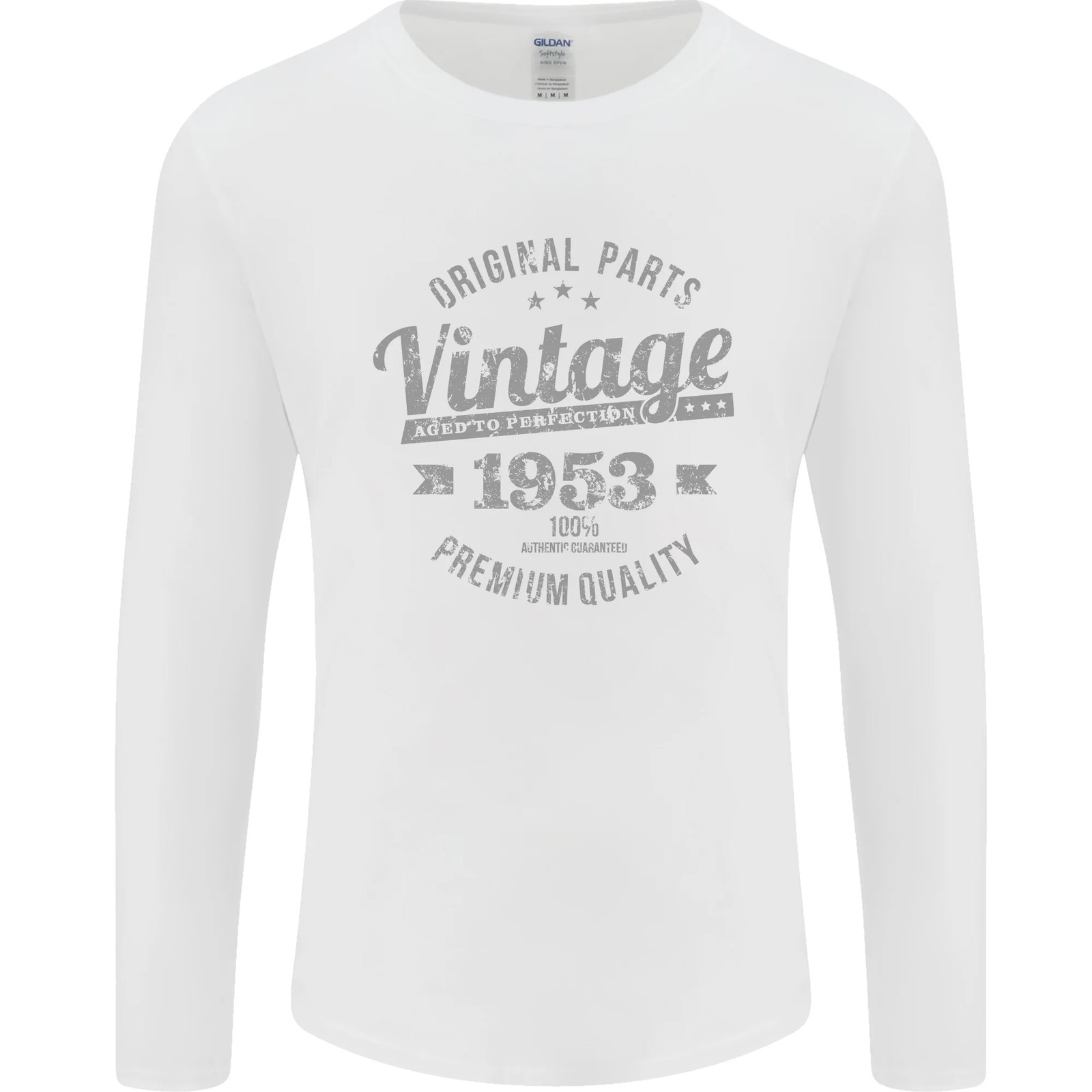 Vintage Year 73rd Birthday 1953 Mens Long Sleeve T-Shirt