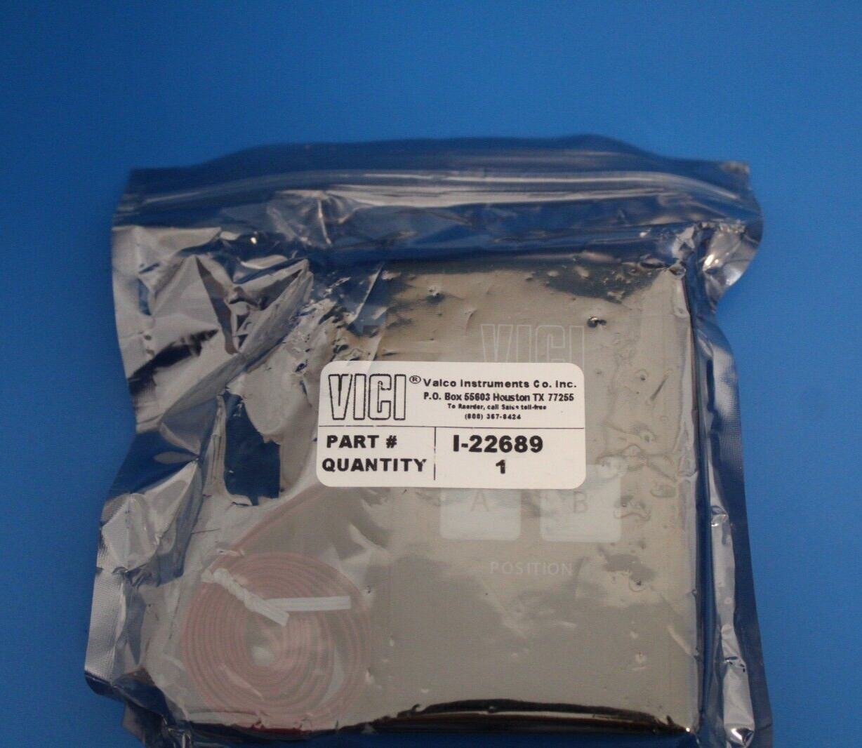 New VICI Part I-22689 2 Position Manual Controller