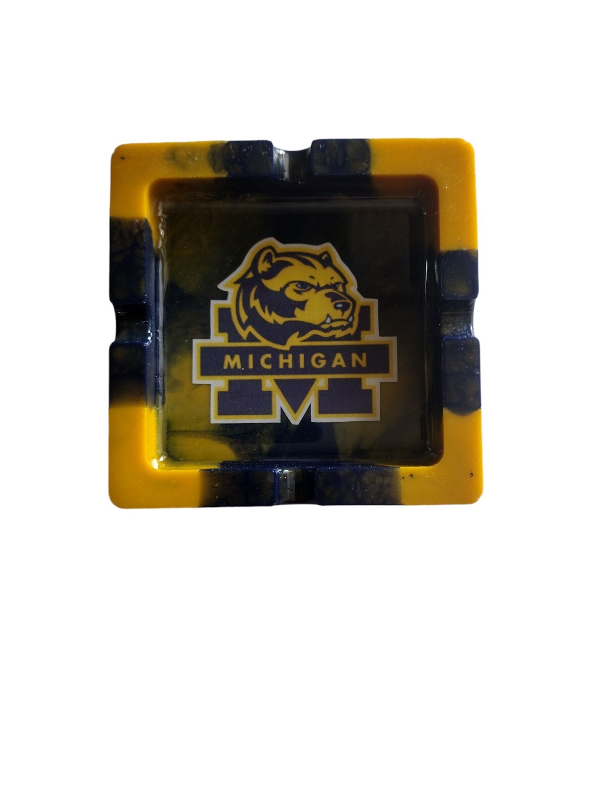 Michigan Wolverines Ashtray