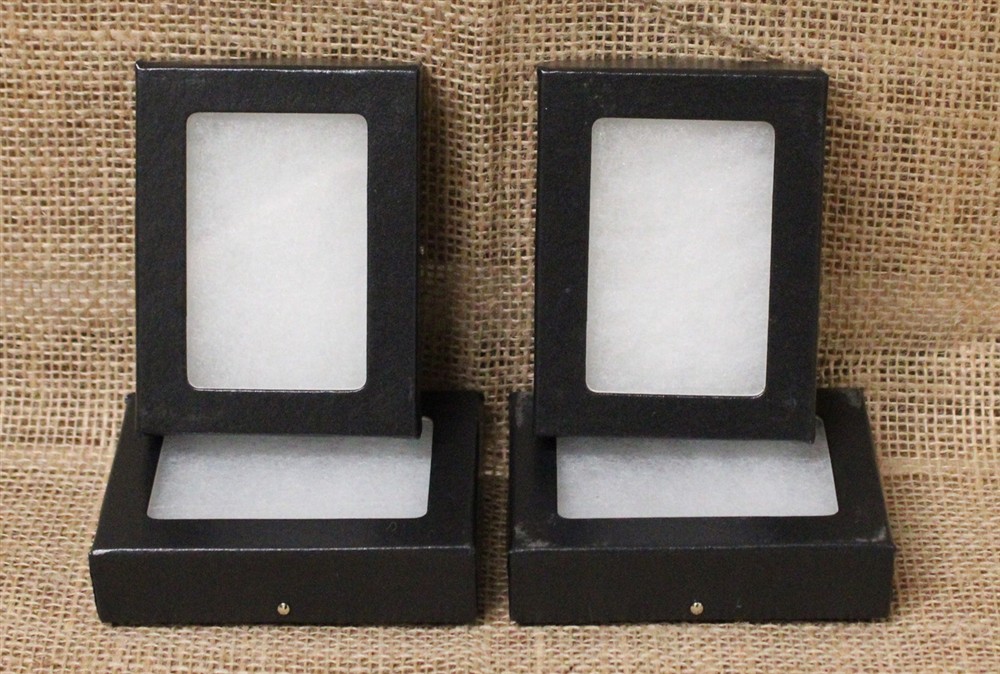 Collector's Display Case: 2 1/2 X 3 1/2 x 3/4" (Riker Type) - Package Of 4